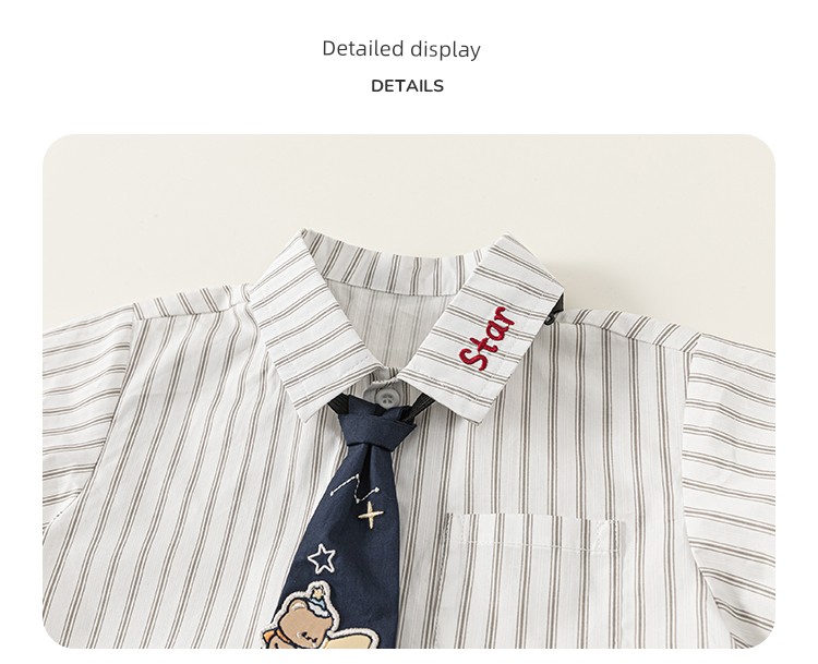 Boys' Autumn Outfit, One-Year-Old Baby Boy Formal Wear, 2026 New Style Little Gentleman Clothing, Infant Spring and Autumn Children's Clothing, Stylish — 37