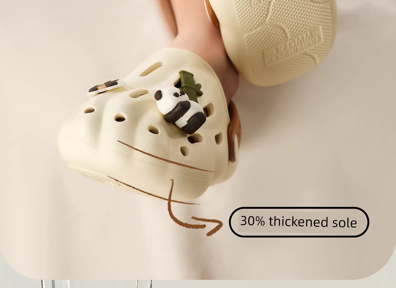 Kechao Children's Clogs for Boys and Girls, Summer Closed-Toe Sandals for Babies, Non-Slip Indoor Bath Slippers for Infants and Toddlers — 12