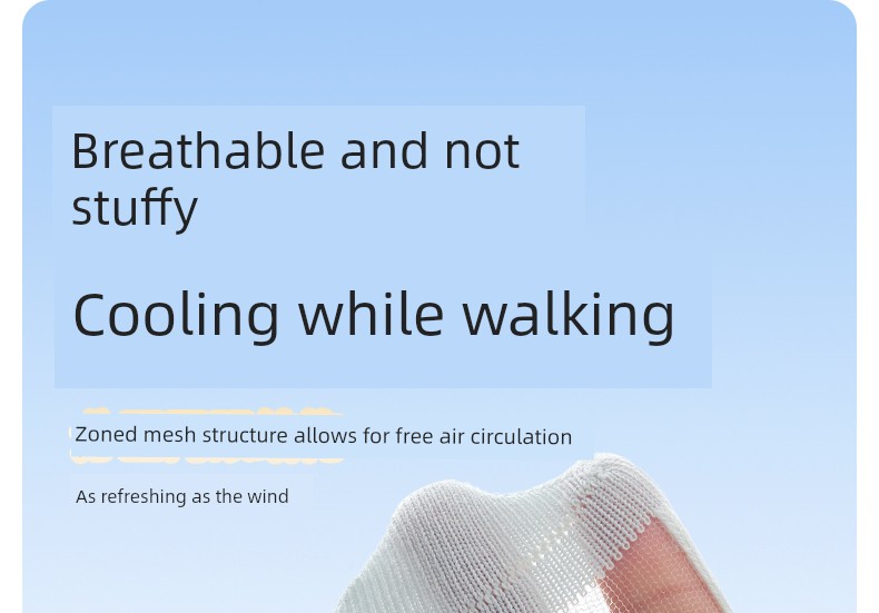 Niduoxiong Crystal Ice Silk Summer Thin Loose Socks — 6