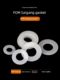 POM polyformaldehyde gaskets, steel plastic flat pads, high strength hard plastic insulating gaskets, M2M3M4M5M6M8M10
