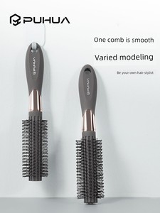 Hair Curling Comb Inner Buckle Cylinder Rolling Comb Fluffy Hair Dryer For Home for Women Only Long Hair Short Hair Styl