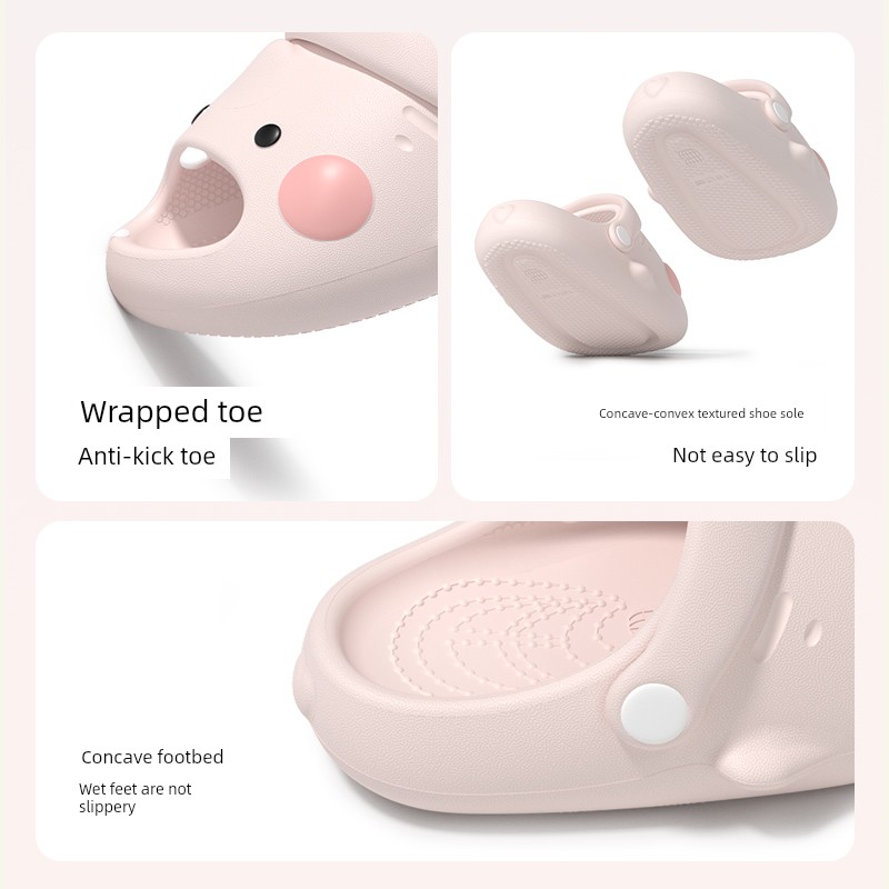 Kouyusha Kidsren's Slippers for Boys and Girls, New Summer Style Home-Use Eva Soft-Soled Baby Slippers — 4