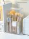 Makeup brush storage cylinder dustproof dressing table top cosmetics lipstick box eyebrow pencil eye shadow brush storage rack pencil
