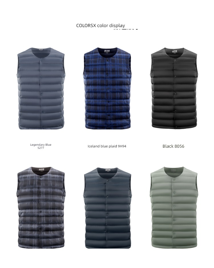 Bosideng autumn Small piece Inside Store Frivolous keep warm waistcoat