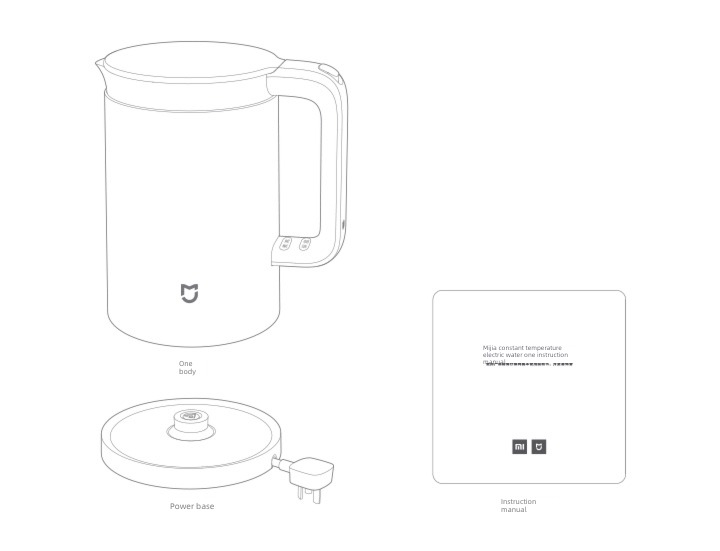 Xiaomi stainless steel Inner bladder constant temperature Electric kettle