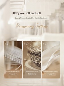 Babylove【Comfortable and Soft】Newborn Butterfly Romper Spring and Autumn Pure Cotton Baby Monk-Style Clothes Slightl