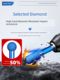Daine Diamond Grinding Head Ductile Iron Stone Grinding Head Cement Carbide Rotary File Artifact Electric Drill Hexagonal Handle