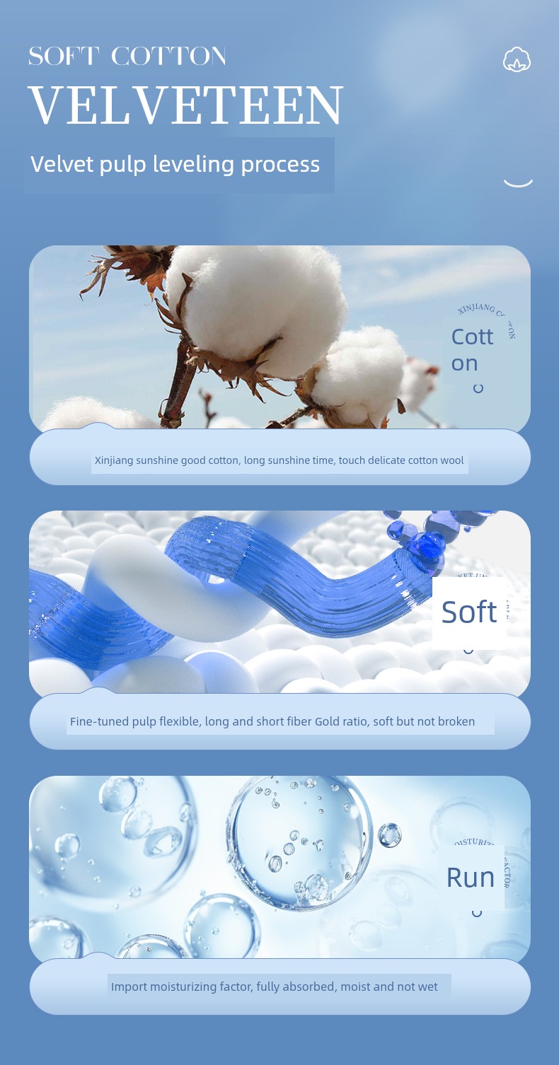 Plant-Based Cloud Soft Towel Cream Paper, Specially Designed for Newborns, Moisturizing Soft Tissue, Baby Facial Tissue, Ultra-Soft Tissue Paper — 5