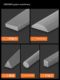 Green forest file grinding tool knives woodworking metal triangle file semicircular high hardness steel file handmade rubbing set