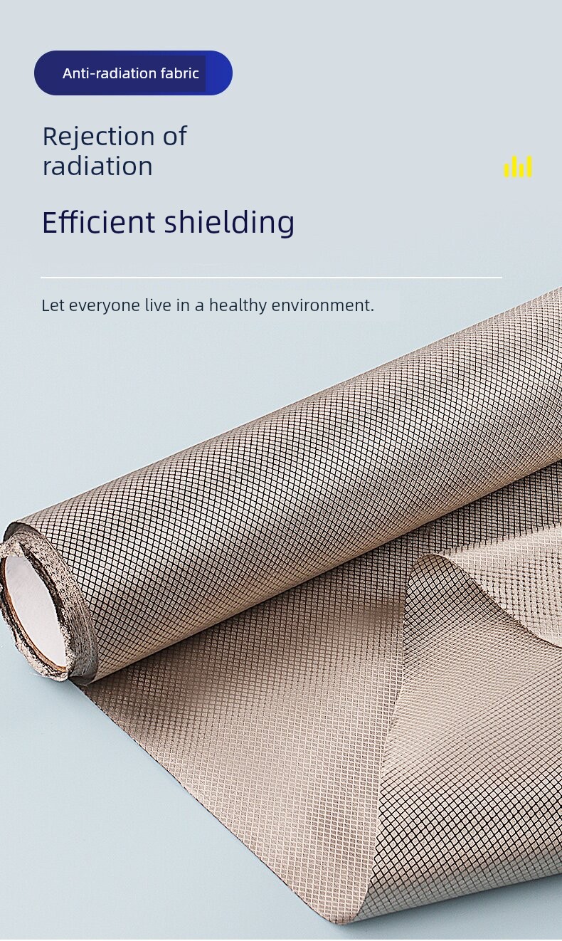 Anti-Electromagnetic Radiation Cloth Radiation Protection Block Cloth Anti-Radiation Fabrics Shielding Curtain Electrical Cover Protection against — 2