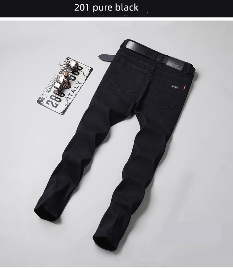 autumn easy Straight cylinder wear-resisting work man Jeans