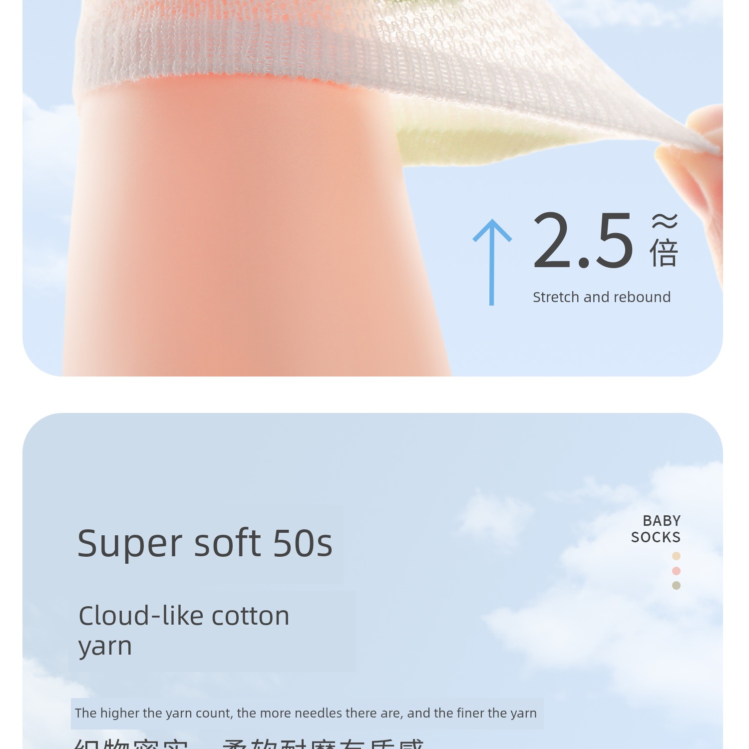 Baby Floor Socks, Summer Thin Non-Slip Cooling Socks for Infants, Indoor Walking Socks for Young Children, One-Year-Old Mesh Socks — 11