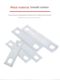 Galvanized U-shaped card baffle u-shaped bolt screw baffle tube card double hole baffle thickened fixed connection gasket tube clamp