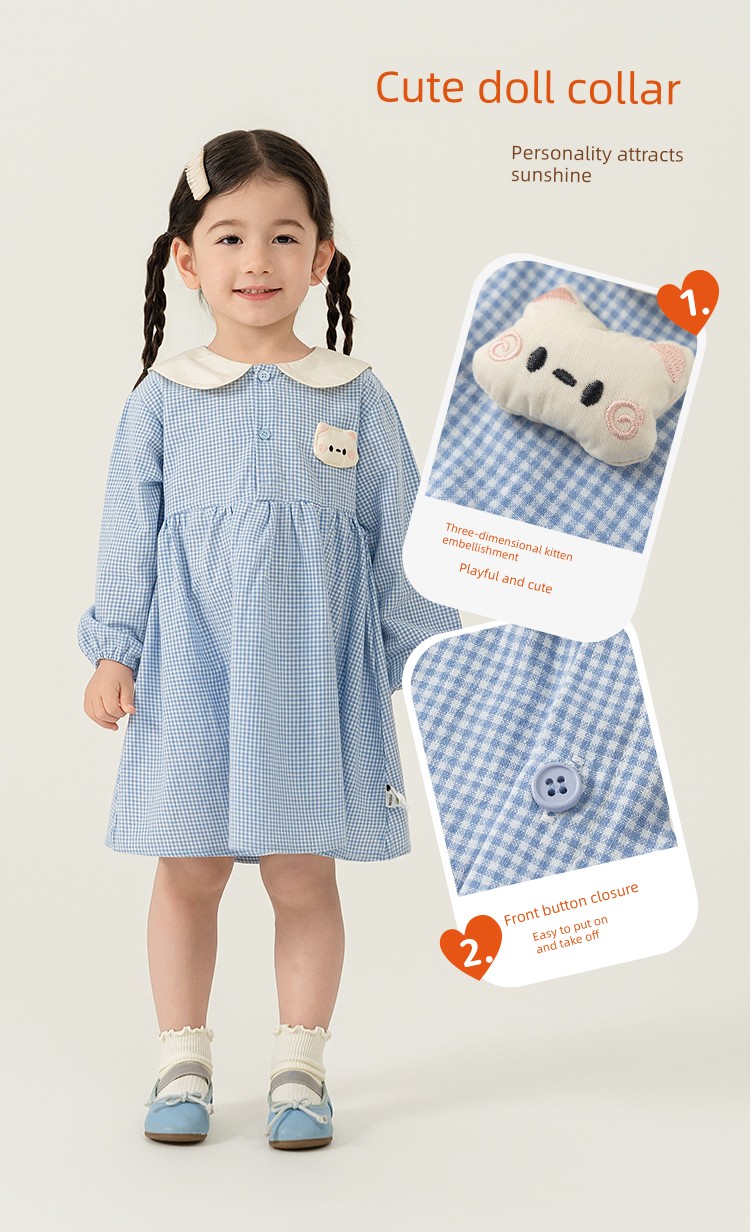 Girls' Dresses, Autumn Outfits, Children's Skirts, Beautiful Little Dresses for Baby Girls, Little Girls' Princess Dresses, Stylish Outfits, Trendy Sets — 12