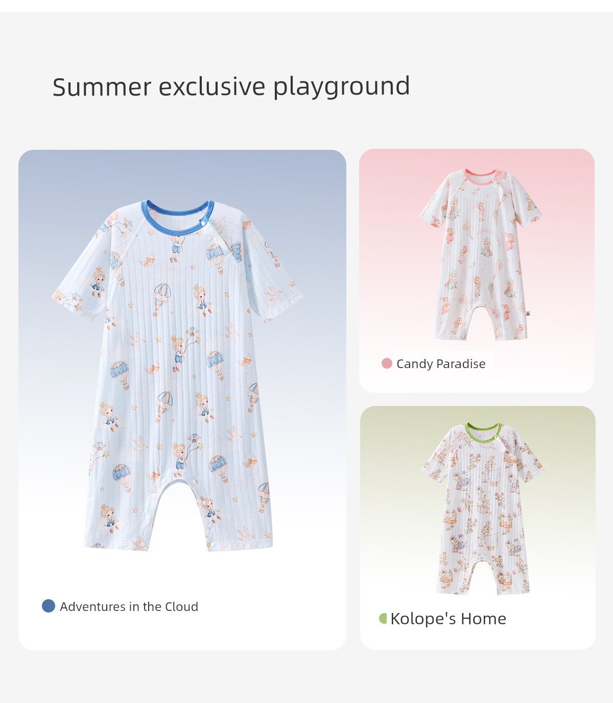Jq Jingqi {Cloud Soft Cotton} Baby Clothes Pure Cotton Class a Unisex Baby 2026 Autumn Homewear One-Piece Pajamas — 30