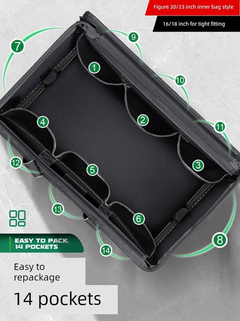 Frequently Hut Electrician's special tool pack for sturdy and durable canvas thickened wear-resistant multi-function hardware storage tool bag