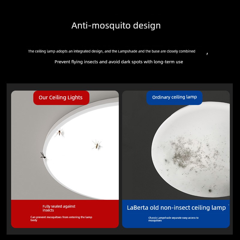 LED Ultra-Thin round Balcony Bedroom Three-Proof Ceiling Lamp