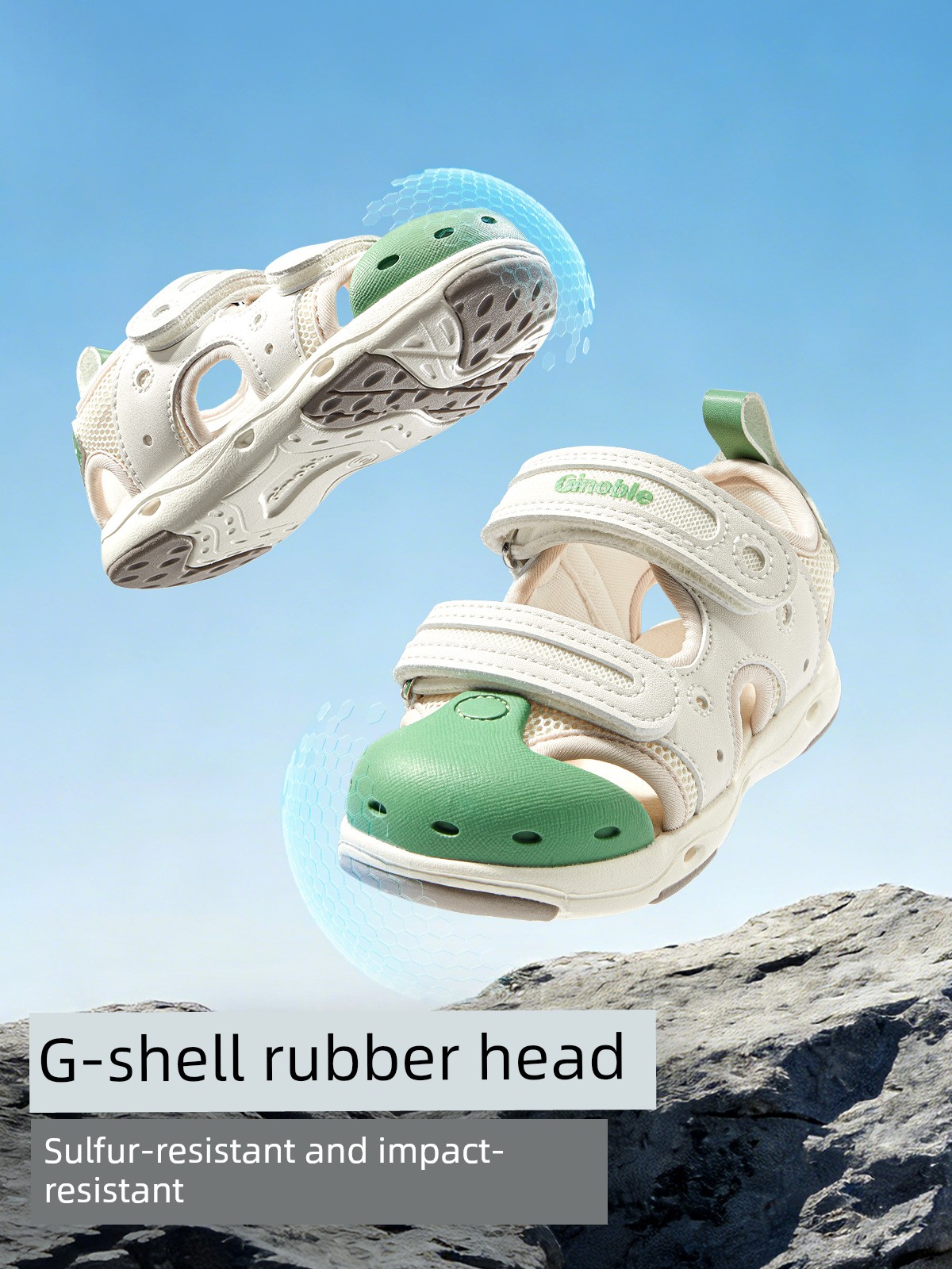 Jinopu Functional Shoes 2026 Summer New Model for Boys and Girls, Toddler Shoes, Sandals Gw1877