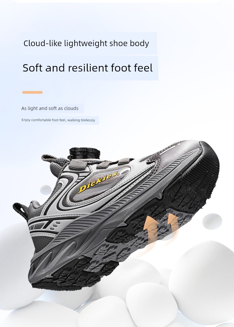 Dickies Children's Sports Shoes for Boys and Girls, 2026 Autumn New Model, Children's Non-Slip Thick-Soled Height-Increasing Dad Shoes — 11