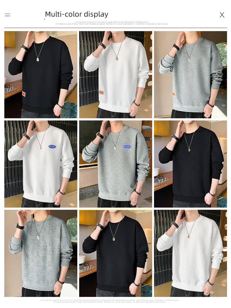 NGGGN Spring and Autumn ins easy Undershirt Sweater