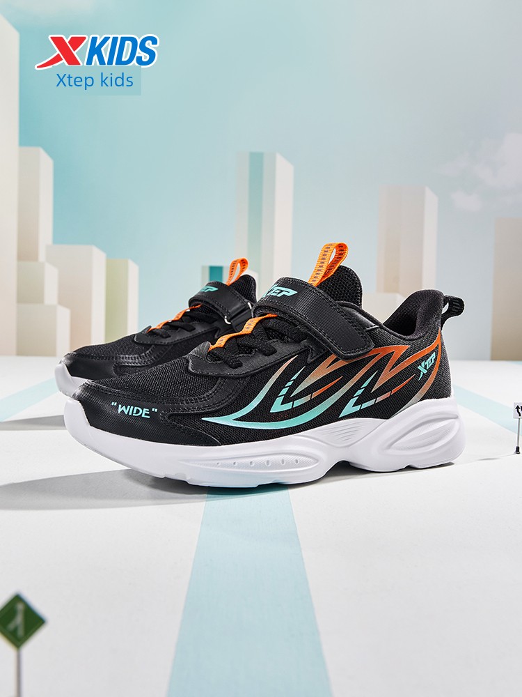 Xtep Children's Autumn Sneakers, Breathable Mesh Sports Shoes for Older Children, Boys' and Girls' Running Shoes