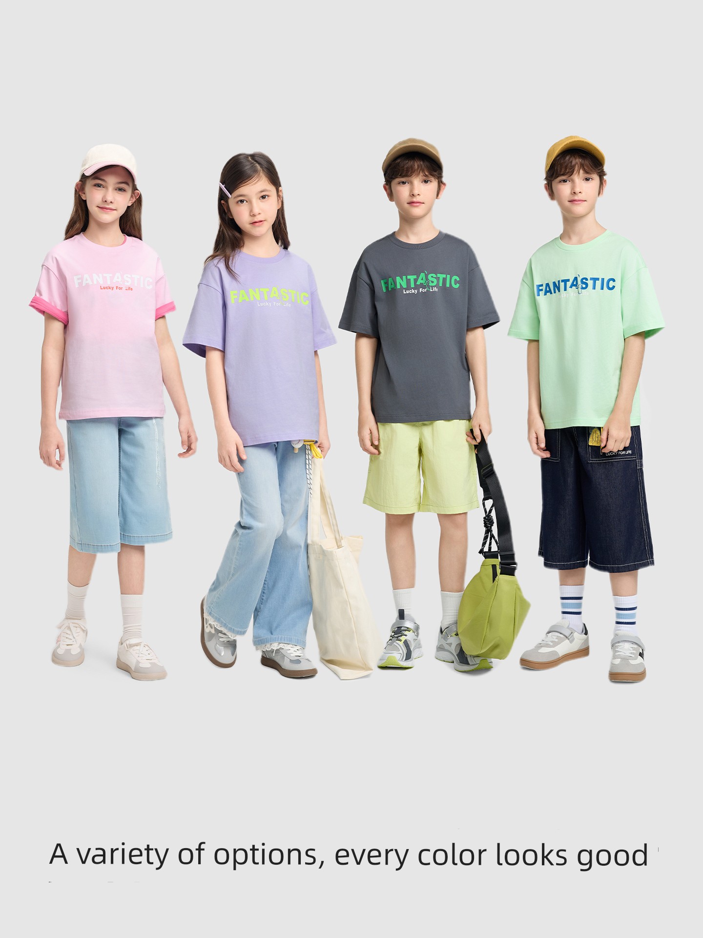 [Same Style as in the Mall] Balabala Kidsren's Clothing Kidsren's Short-Sleeved T-Shirt Boys and Girls Baby 2026 Summer Quick-Drying Clothing