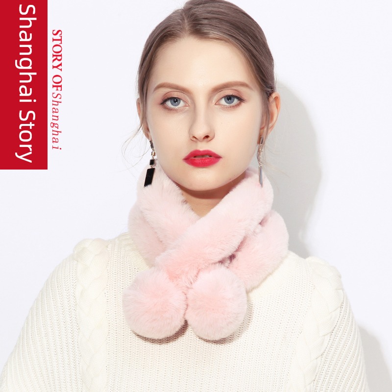 overlapping female winter Small Bib Plush