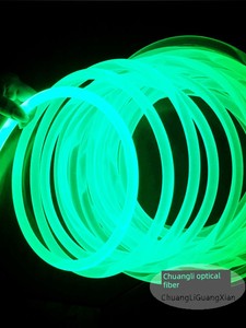 Full-Body Side Bright Optical Fiber Car Central Control Ambience Light Wire Plastic Optical Fiber Theater Step Light-Gui