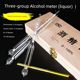 Alcohol meter, liquor degree measurement meter, household brewing alcohol tester, alcohol meter, thermometer, wine meter, high precision
