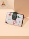 Scarecrow card bag for women 2025 new cute Korean version mini ID bag small large capacity card case storage bag