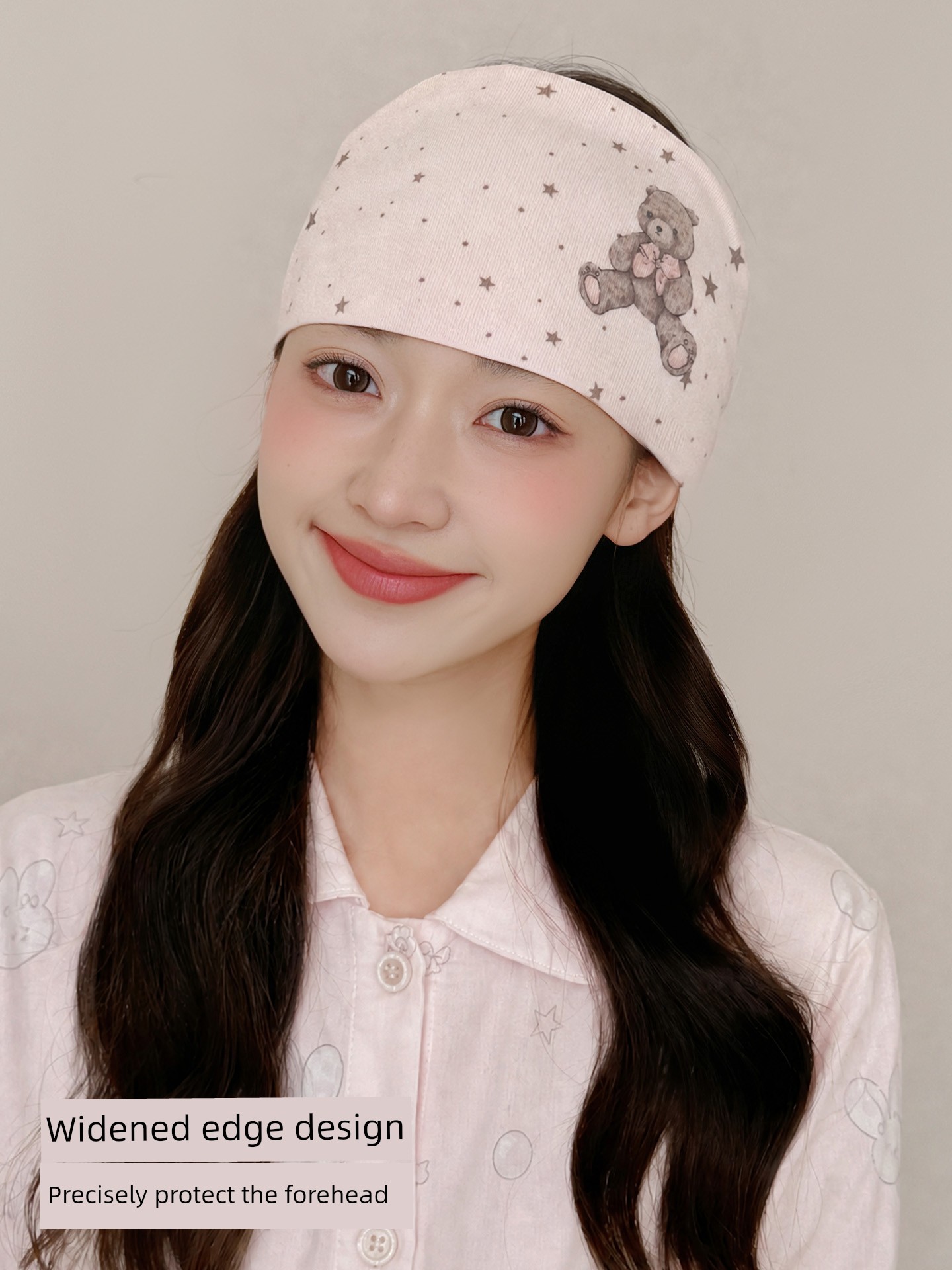 Jq Jingqi [Ruffled Edge] Summer Thin Maternity Hat Single Layer Floral Large Head Circumference Pregnant Women's Hat Windproof Forehead Protection — 5