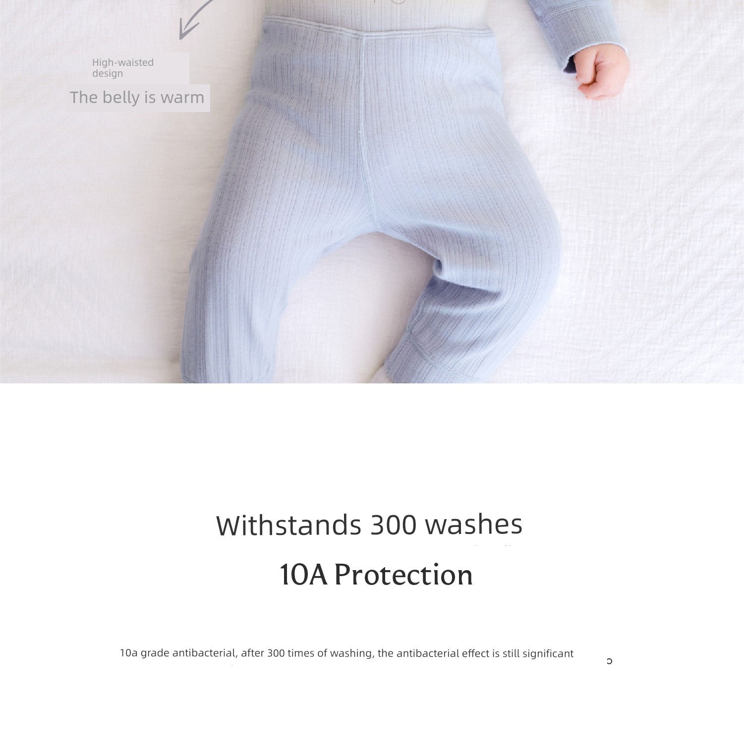 Domiamia Bamboo Soft Baby Wool Romper Newborn Clothes Baby Home Autumn Winter Belly-Protecting Jumpsuit — 29