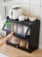 Kitchen small cupboard storage rack bowl and plate storage rack box multi-function bowl rack seasoning rack countertop storage cabinet cabinet