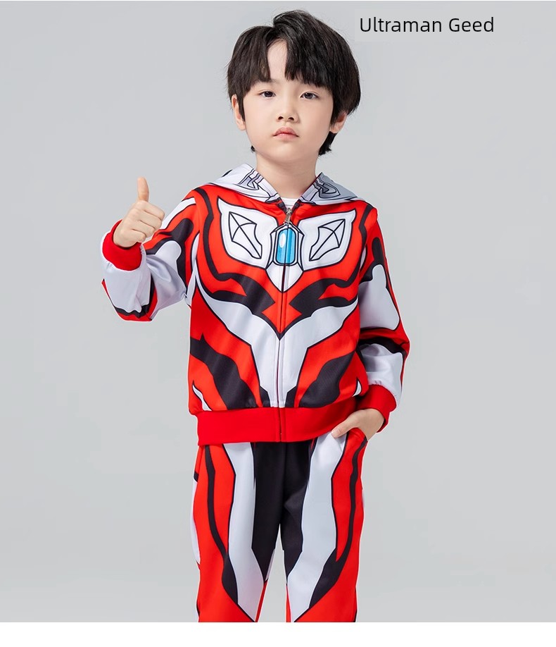 2026 New Genuine Ultraman Clothing Children's Set Boys' Spring and Autumn Sports Outfit Boys' Zero Children's Clothing — 23