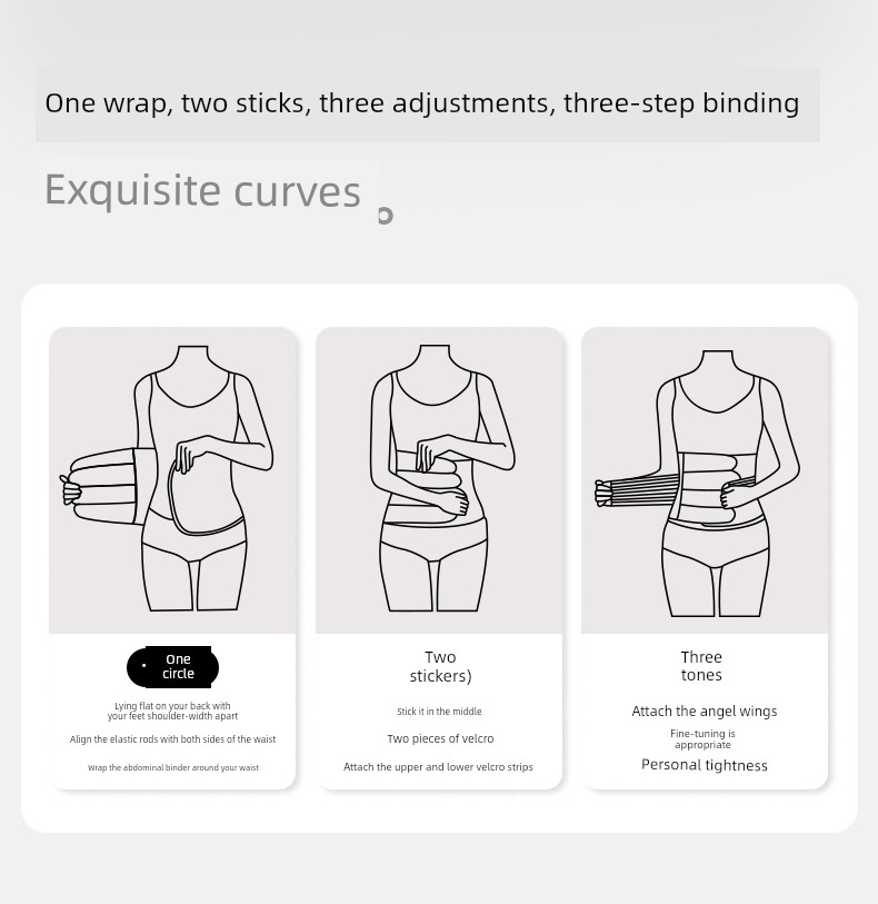 Manxi Abdominal Binder for Postpartum Body Shaping and Recovery, Waist Binder for Postpartum Women, Natural Birth and Caesarean Section Silk Binder — 28