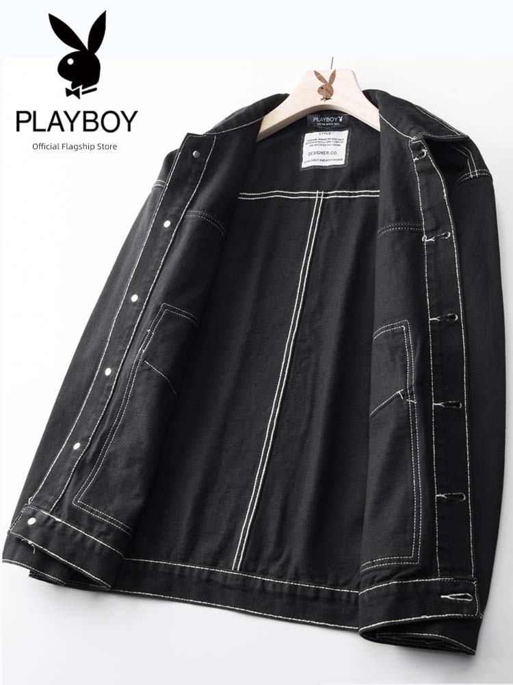 dandy black Jiming line early spring chaqueta