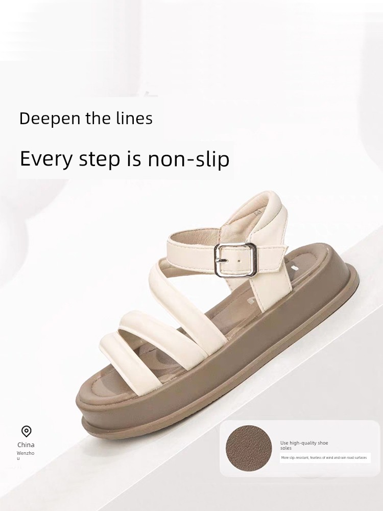Children's Sandals 2026 Summer New Style Princess Shoes Soft-Soled Beach Sandals for Older Kidsren and Kidsren's Non-Slip Sandals for Girls — 3