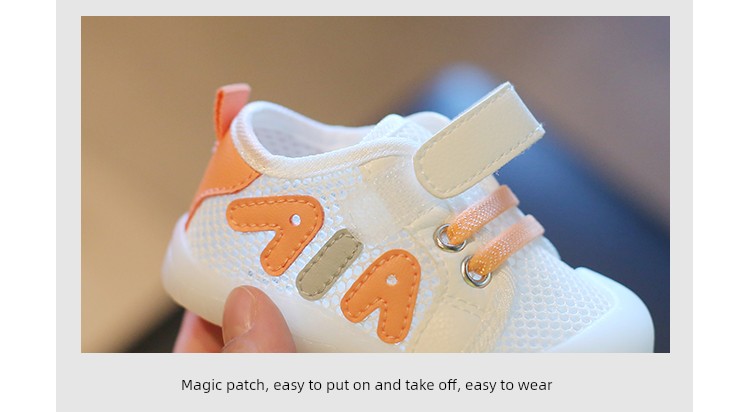 Little Baby Walking Shoes Spring and Autumn Season Sandals for Girls 6 Months Soft Sole Infant Shoes Boys Breathable Single Mesh Shoes 2 — 6