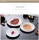 Hotel restaurant Western steak plate bone plate shallow plate flat plate commercial tableware pure white ceramic plate