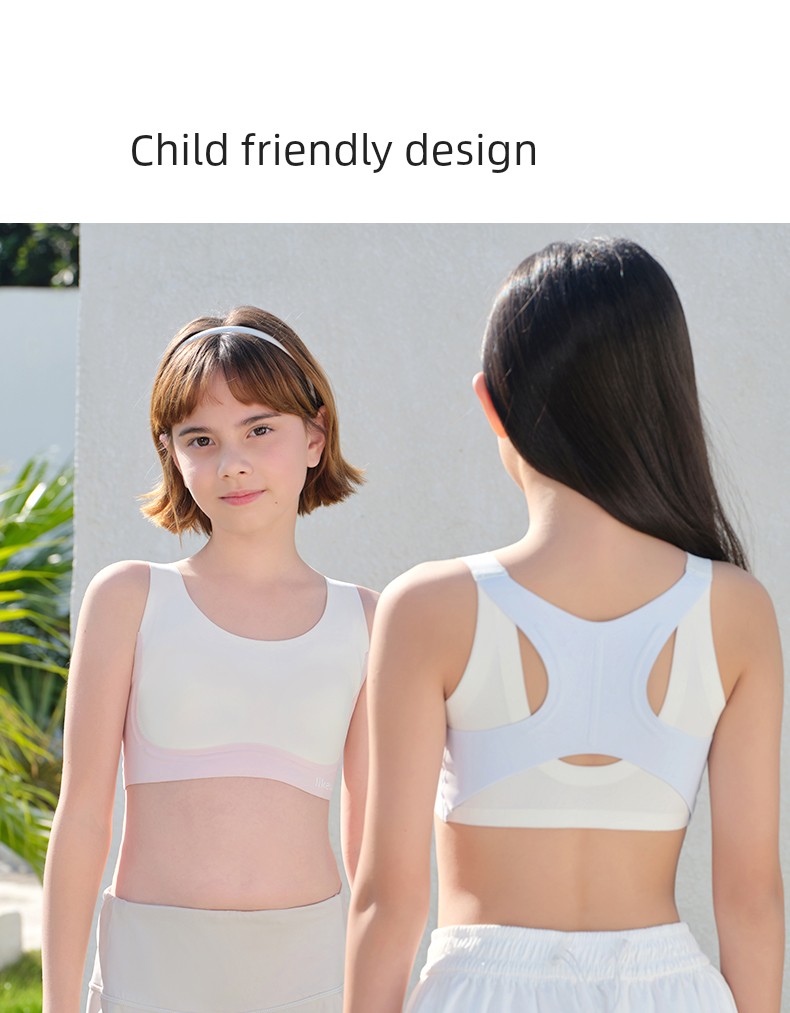 Likeuu Girls' Underwear, Puberty Vest, Student Girl Bra, Youth Hunchback Correction Device — 27
