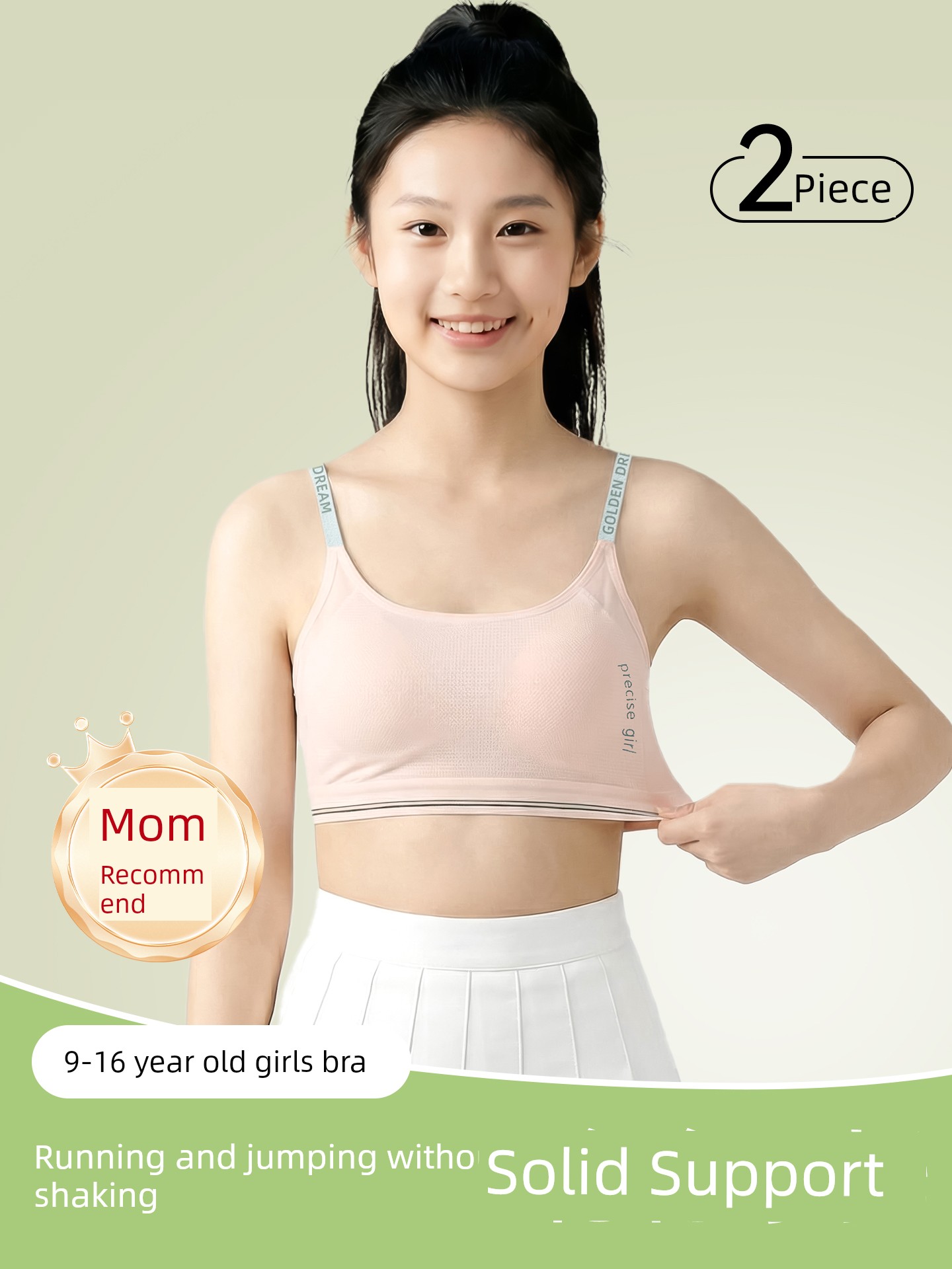 Girls' Underwear for Students, Children, Young Girls, Bras for the Developmental Period, Thin Vests for Middle School, Girls' Camisoles, 10 Years Old
