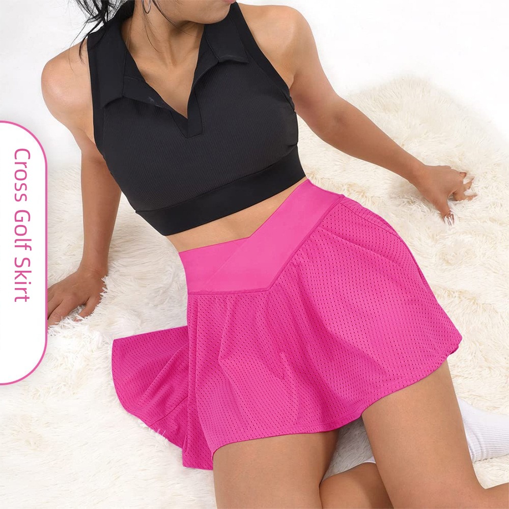yoga Women overlapping golf motion Tennis skirt