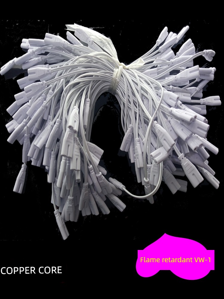 T4t5 Fluorescent Lamp Double Docking Double-Headed Cable/Series Connector 20cm 30cm 50cm 1.5M 4M