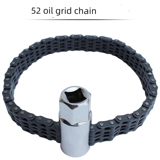 Double chain sleeve filter wrench filter element filter wrench auto repair engine oil grid disassembly and assembly machine repair wrench