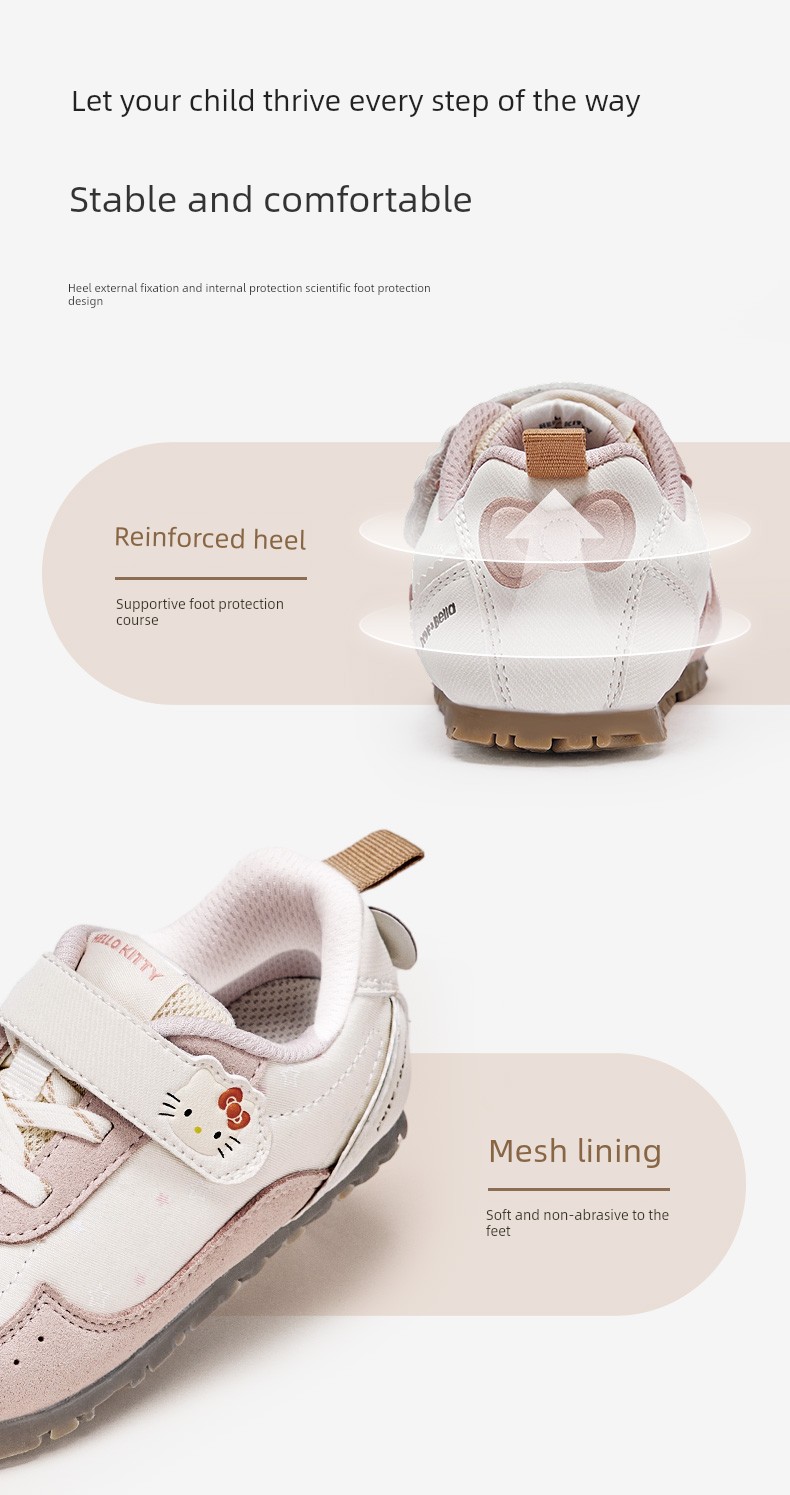 Hellokitty Collaboration with David Bella Children's Shoes Sneakers German Training Shoes 2026 New Autumn Shoes for Girls — 9
