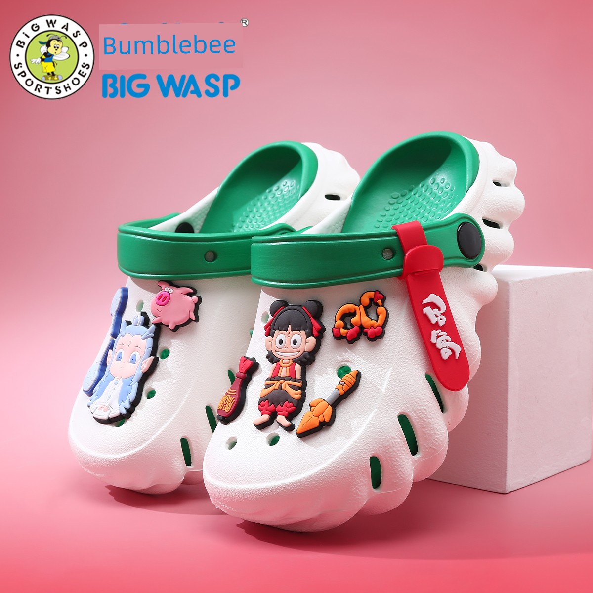 Bumblebee Boy Sandals Summer Children's Hole Shoes — 6
