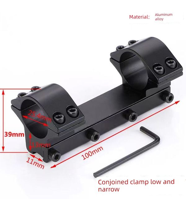 Tube clamp 8-character clamp qq double round tube clamp support rail clamp infrared octagonal clamp strong light flashlight clamp