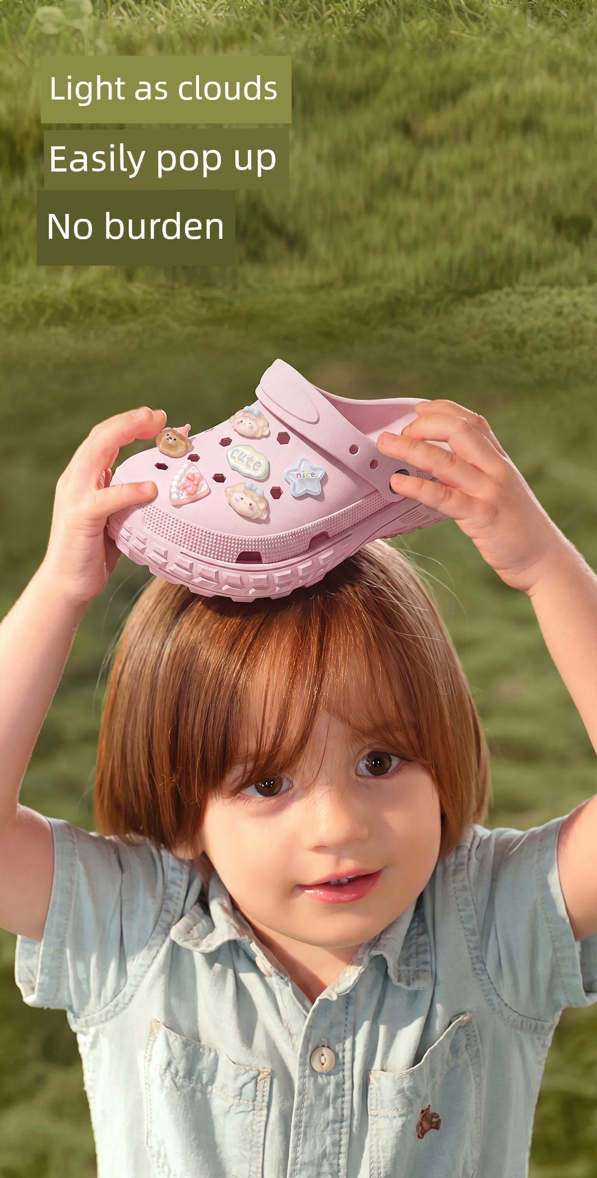 Children's Croc Shoes for Girls 2026 New Summer Outdoor Sandals for Older Kids Non-Slip Eva Girls' Slippers Comfortable — 14