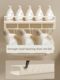 Creamy bathroom rack storage rack bathroom toilet toilet toilet sink wall hanger without punching and anti-dumping storage