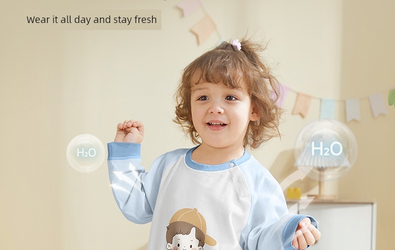 Spring and Autumn Baby Anti-Kick Quilt Homewear Air Conditioning Room Clothing Nightgown — 38